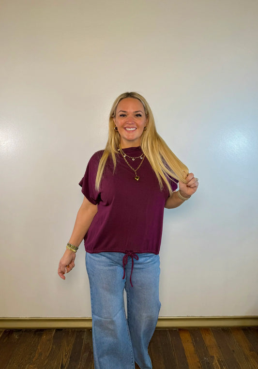 High Rise Wide Front Yoke Detailed Jeans | Risen Jeans | PLUS SIZE AVAILABLE
