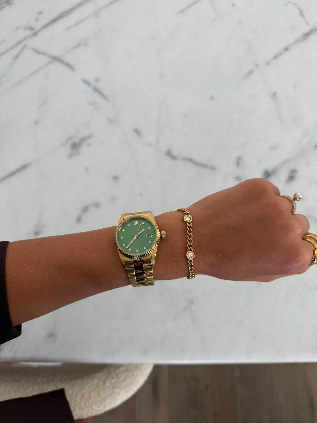 Avery CZ Bracelet | Water Resistant - Chansutt Pearls