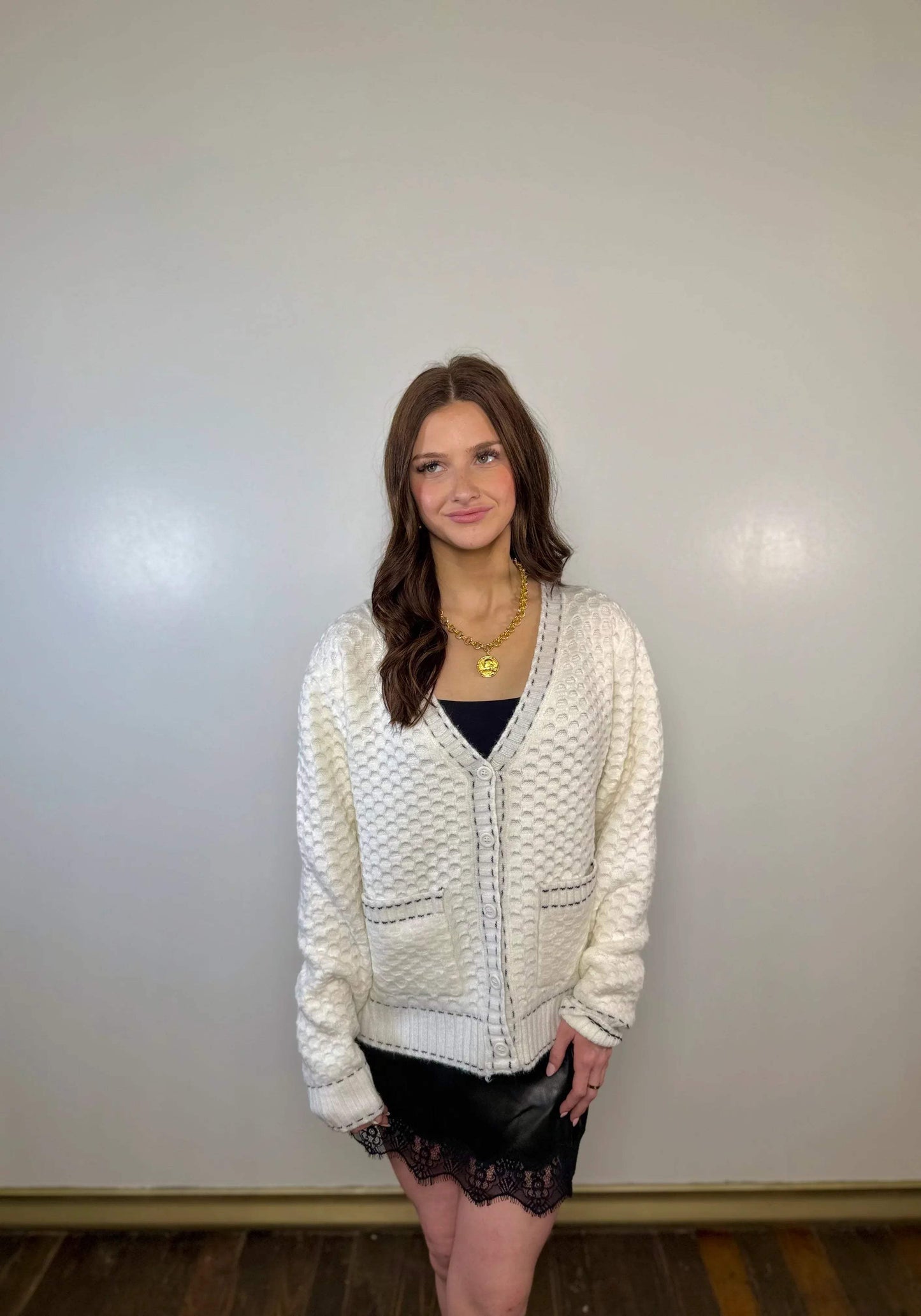Cozy Grove Contrast Cardigan