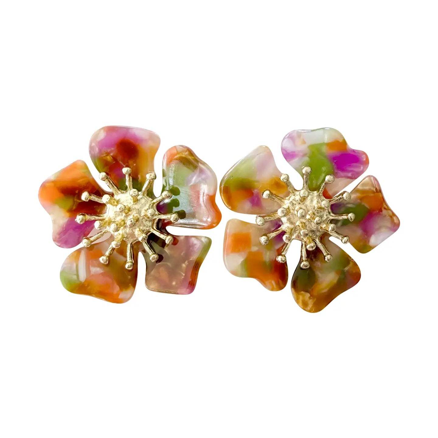 Garden Bloom Flower Earrings