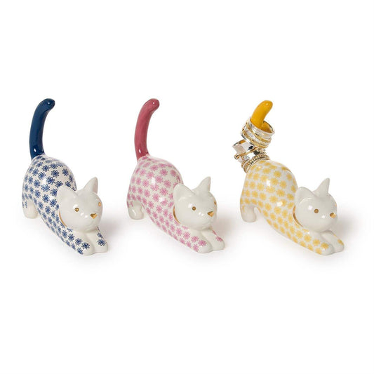 Purrfection Ceramic Ring Holder