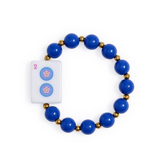 Mahjong Tile Charm Bracelet