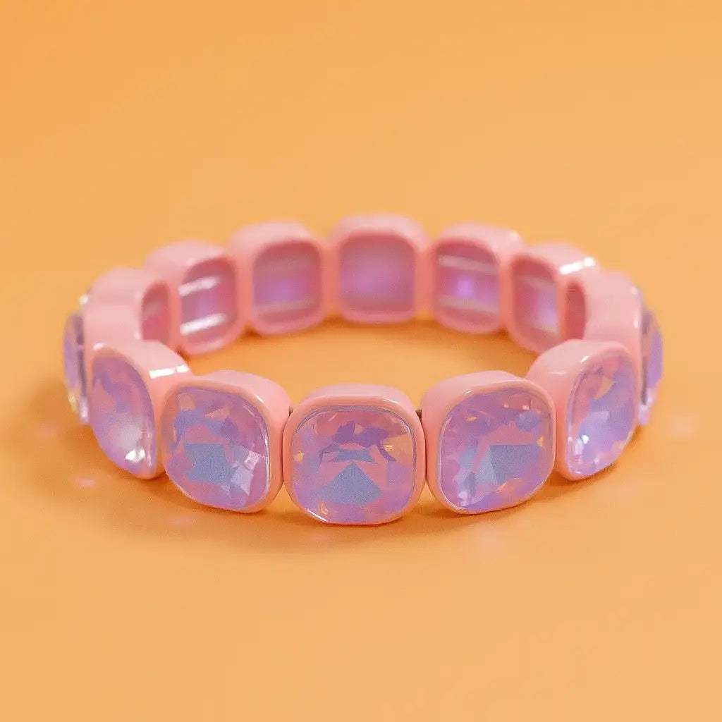 Avalyn Enamel Stretch Bracelet