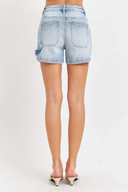 Meadow High Rise Denim Shorts | PLUS SIZE AVAILABLE | Risen Jeans