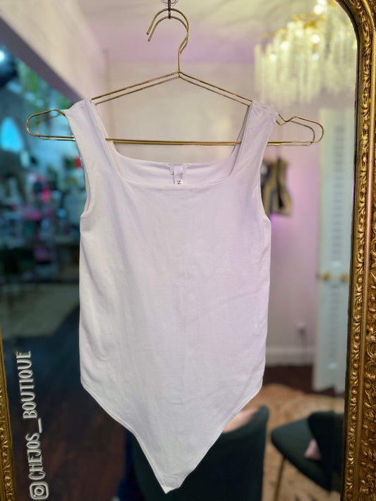 Brylee Square Neck Bodysuit - O/S