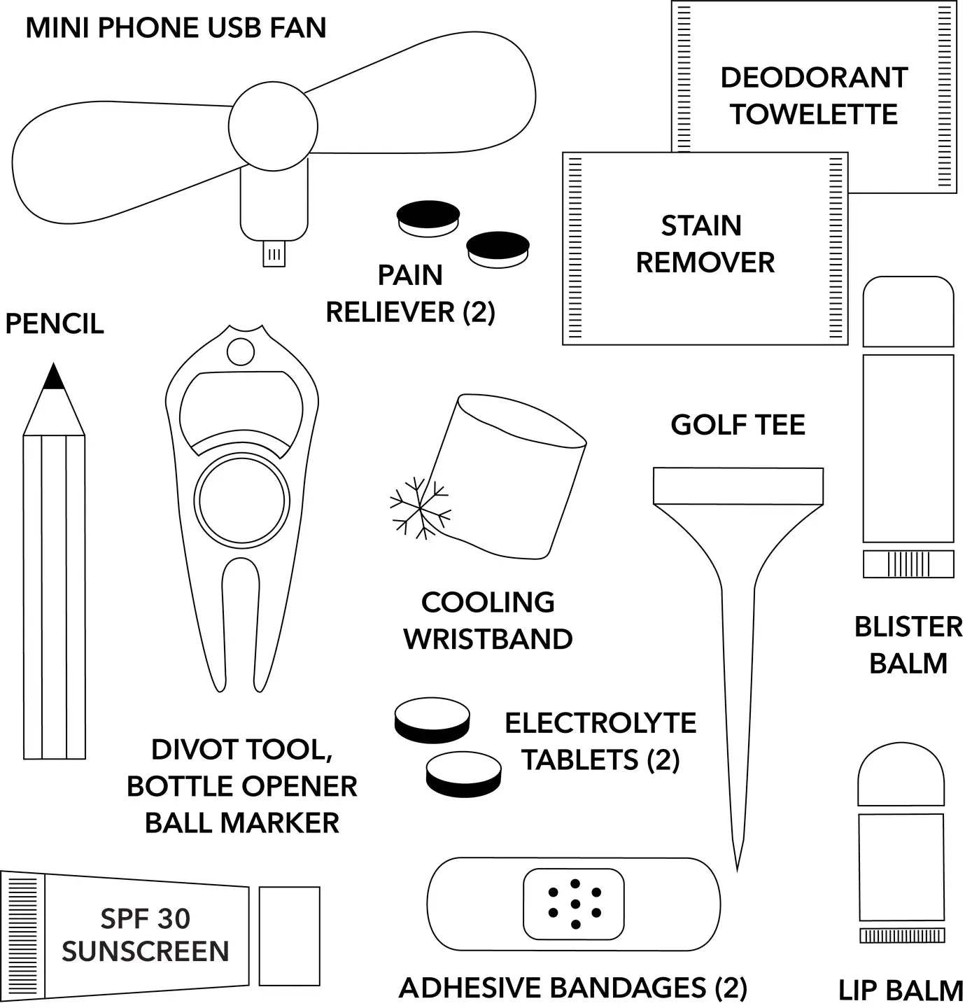 Tee Time Golf Kit
