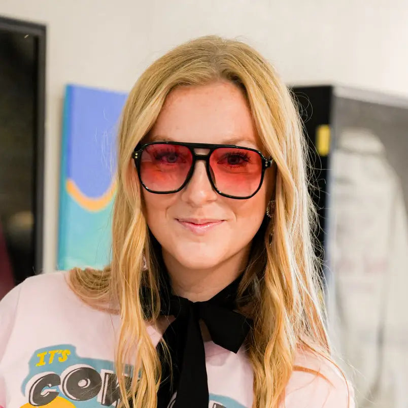 Skye Oversized Aviator Shades