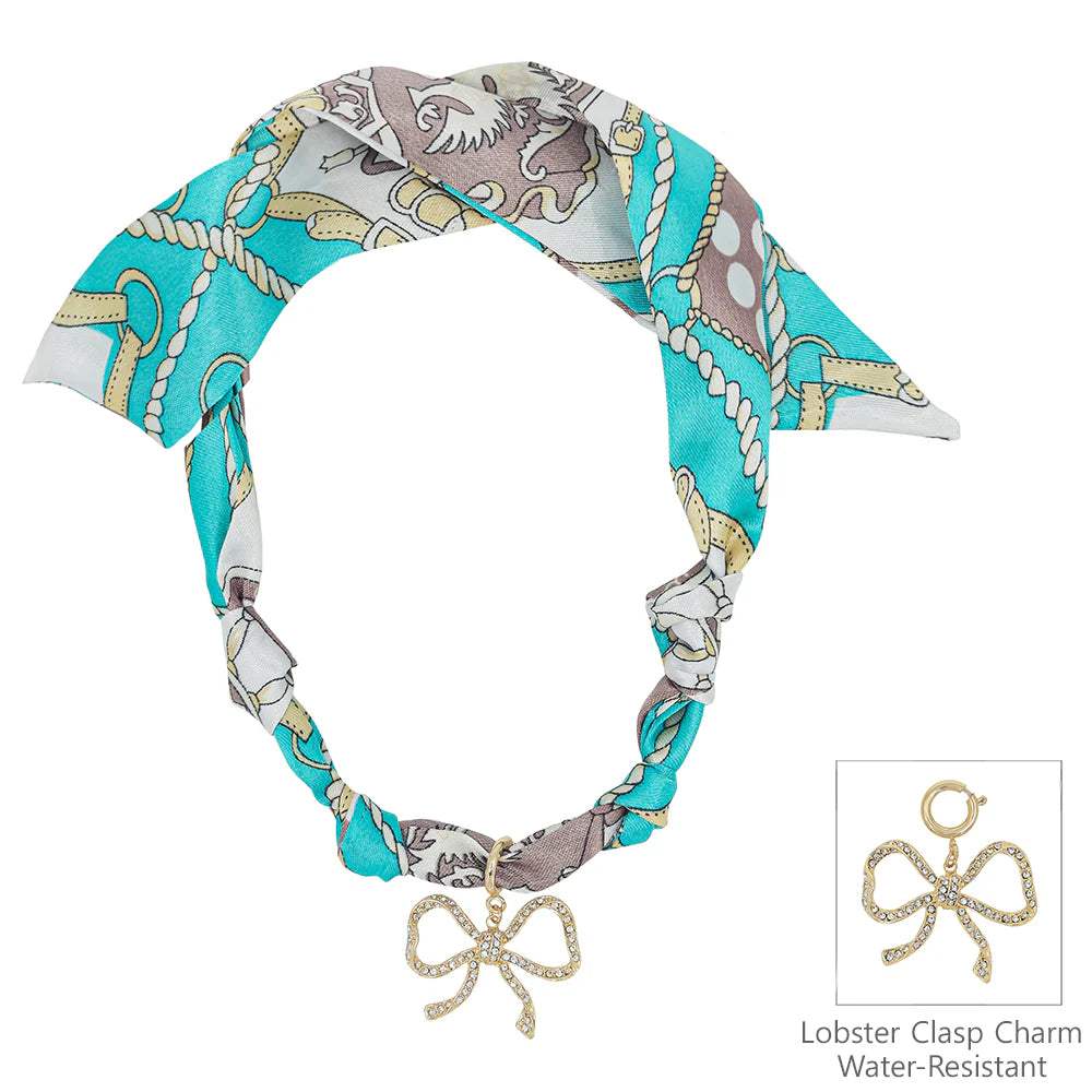 Rae Bow Scarf Necklace