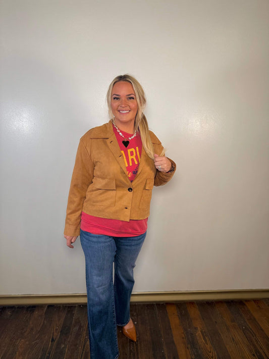 Street Style Suede Jacket