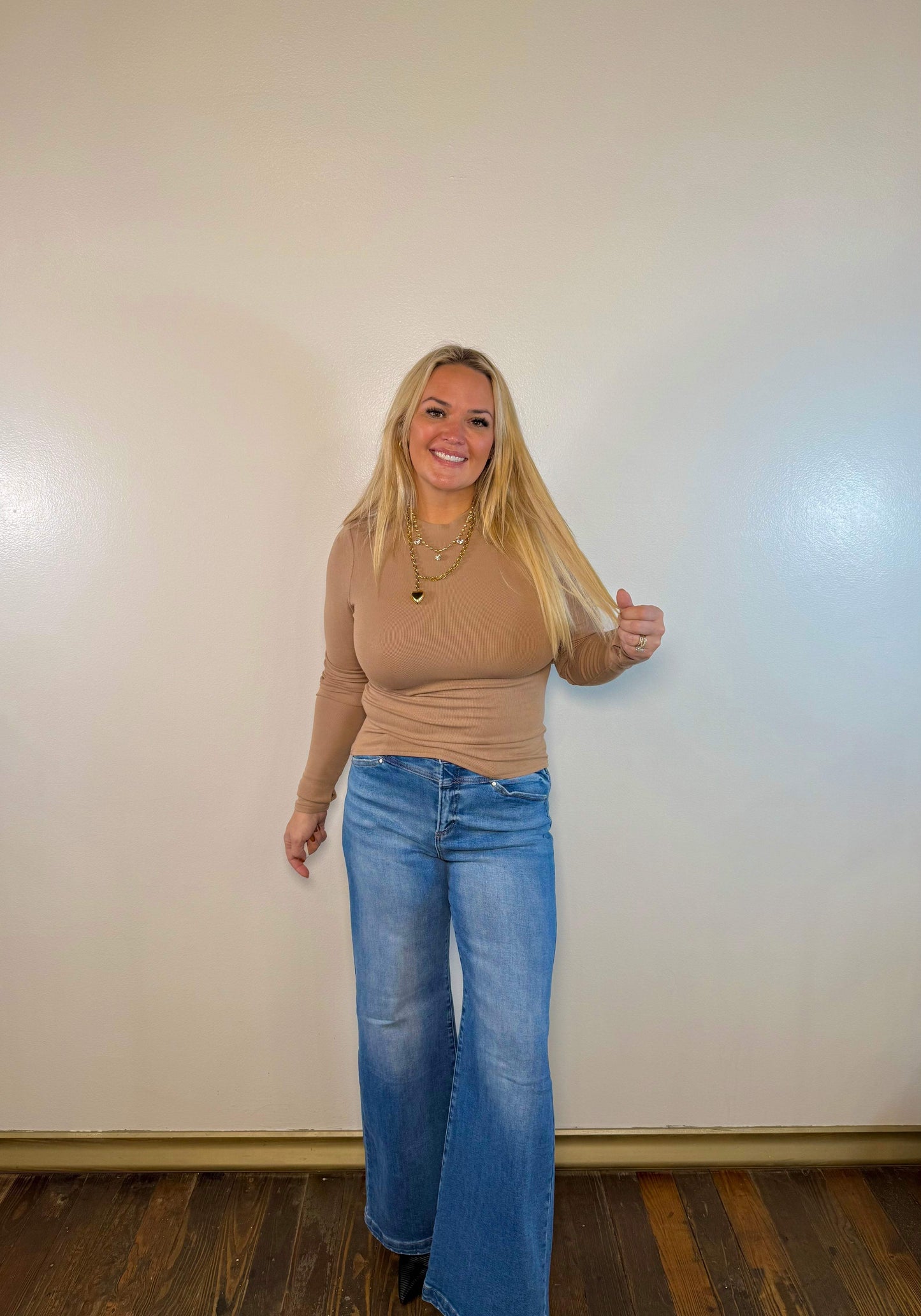 Ronan Mock Neck Top