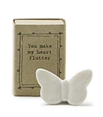 Lovely Animal Porcelain Matchbox Sculpture