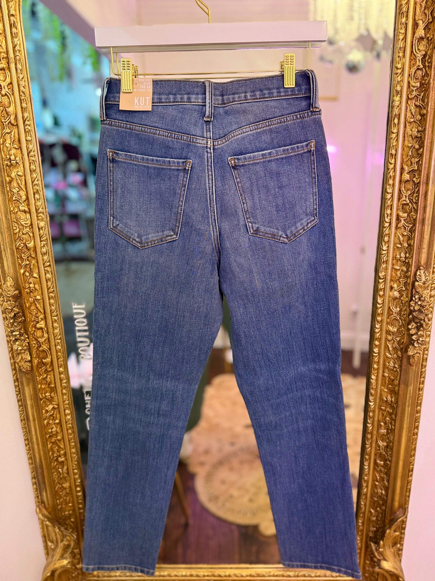 The Blair High Rise Fab AB Jeans - Thrive w/ Medium | Kut from the Kloth
