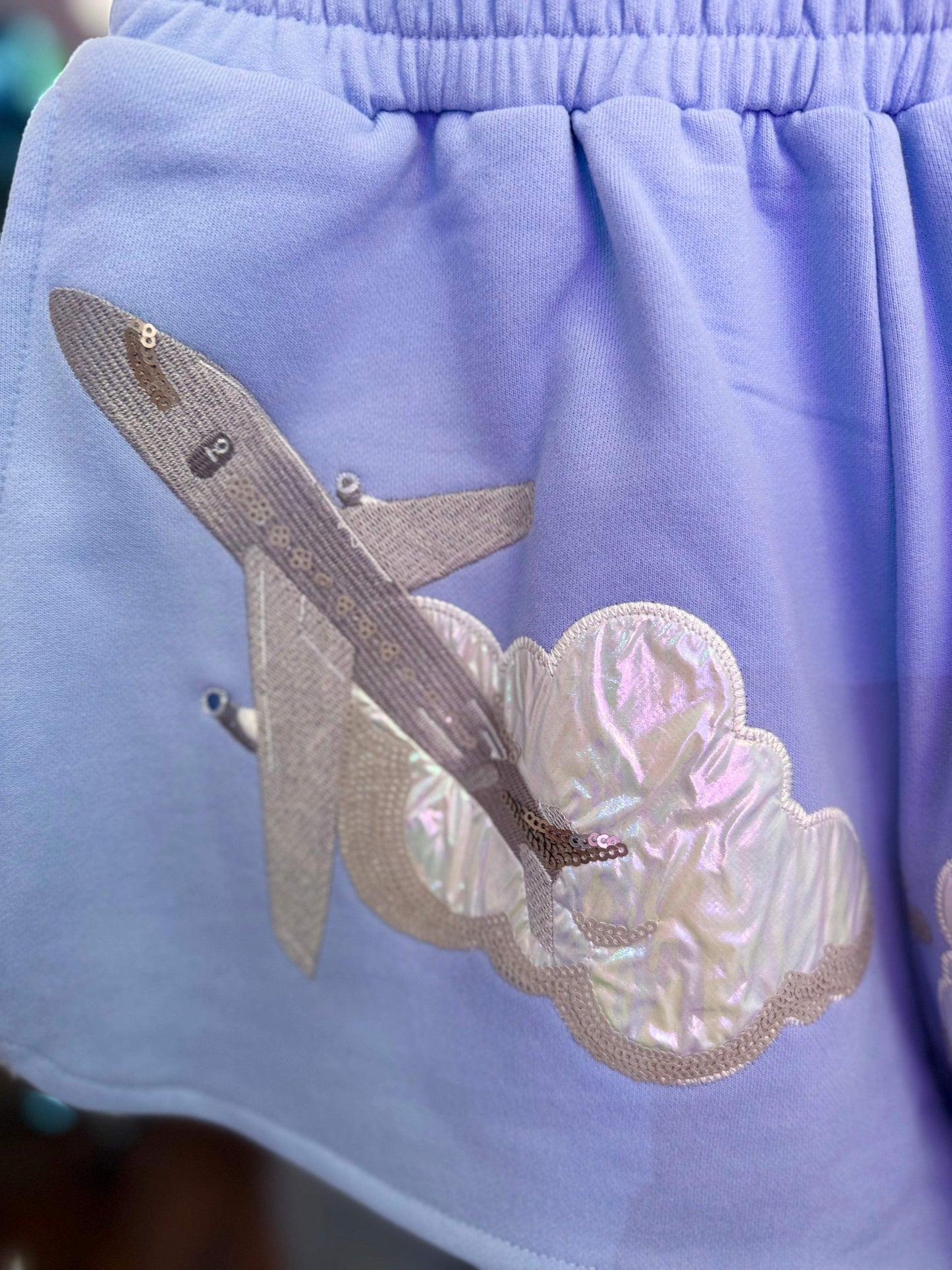 Blue Airplanes in Sky Short | Queen of Sparkles