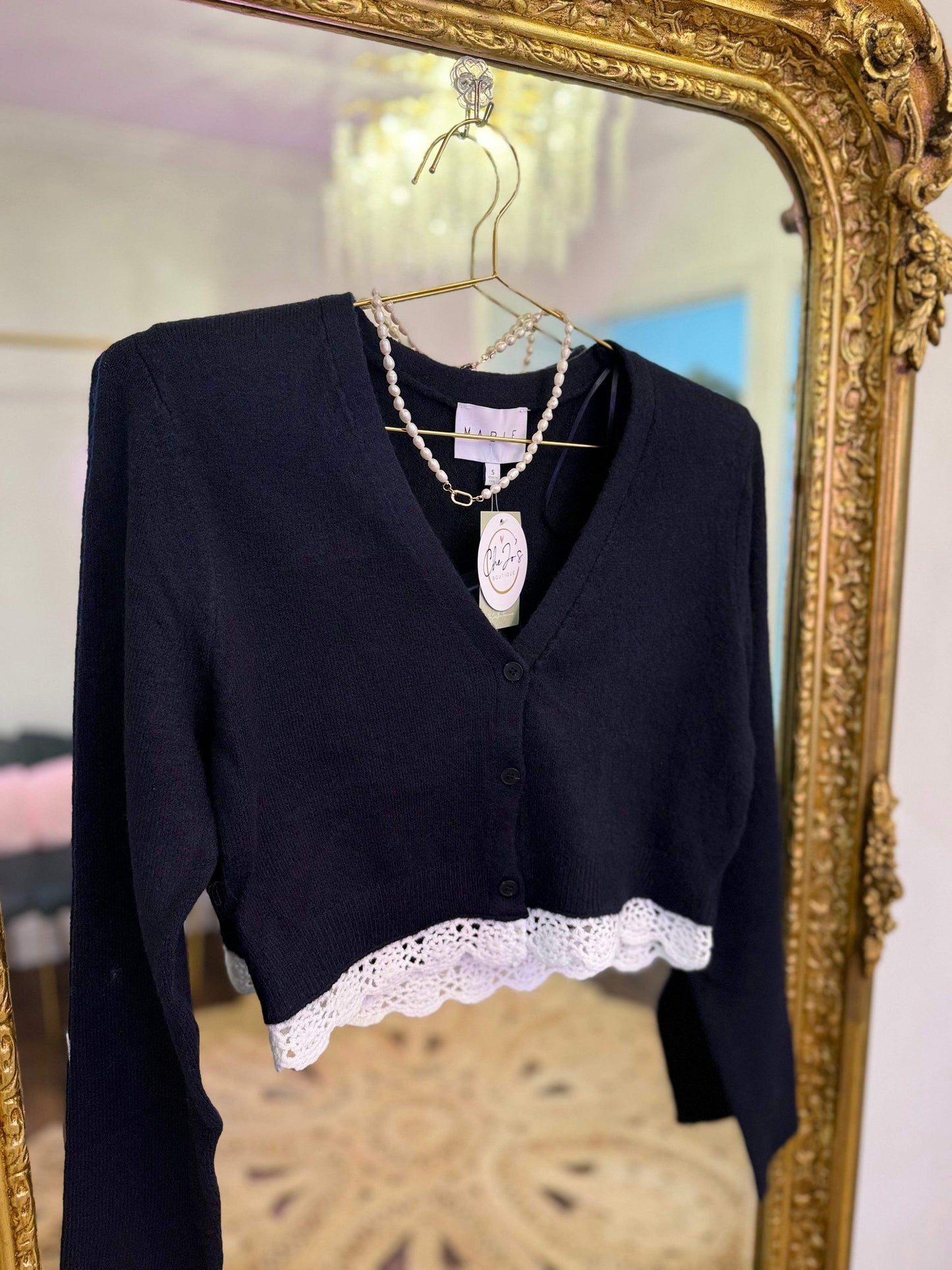 Easy Afternoon Lace Cardigan