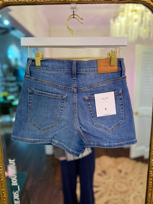 Taralynn Mid Waisted Mini Skort