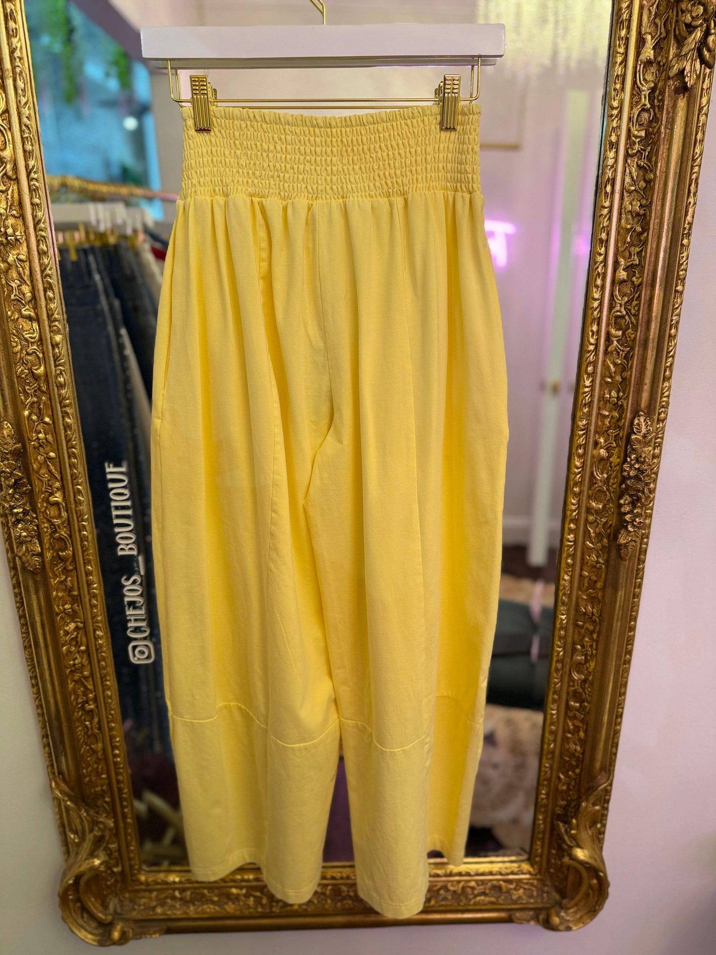 Phoebe Mineral Washed Barrel Sweatpants