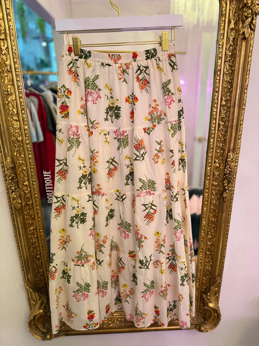 Elsie Floral Midi Skirt