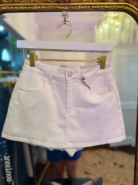Maisie Everyday Denim Skort