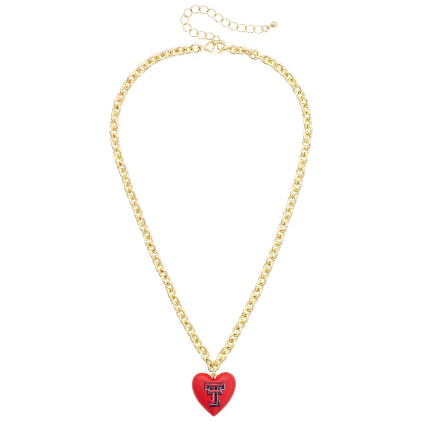 University Heart Pendant Necklace