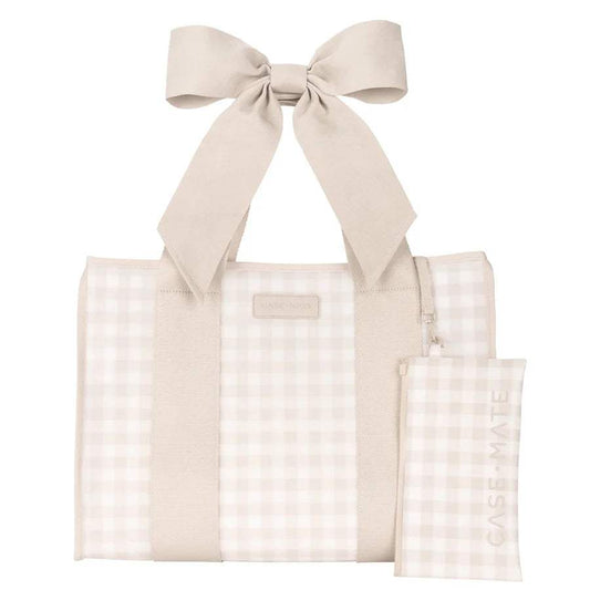 Clear Bow Jelly Tote Bag