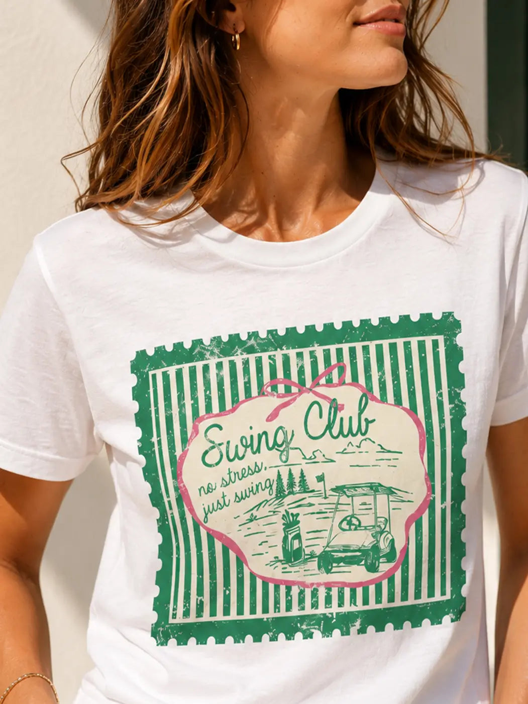 Swing Club Golf Graphic Tee