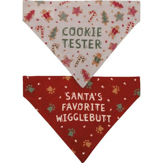 Large Christmas Dog Bandana