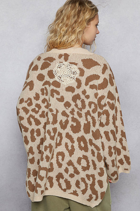 Lace & Leopard Sweater