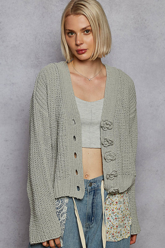 Cottage Rose Cardigan