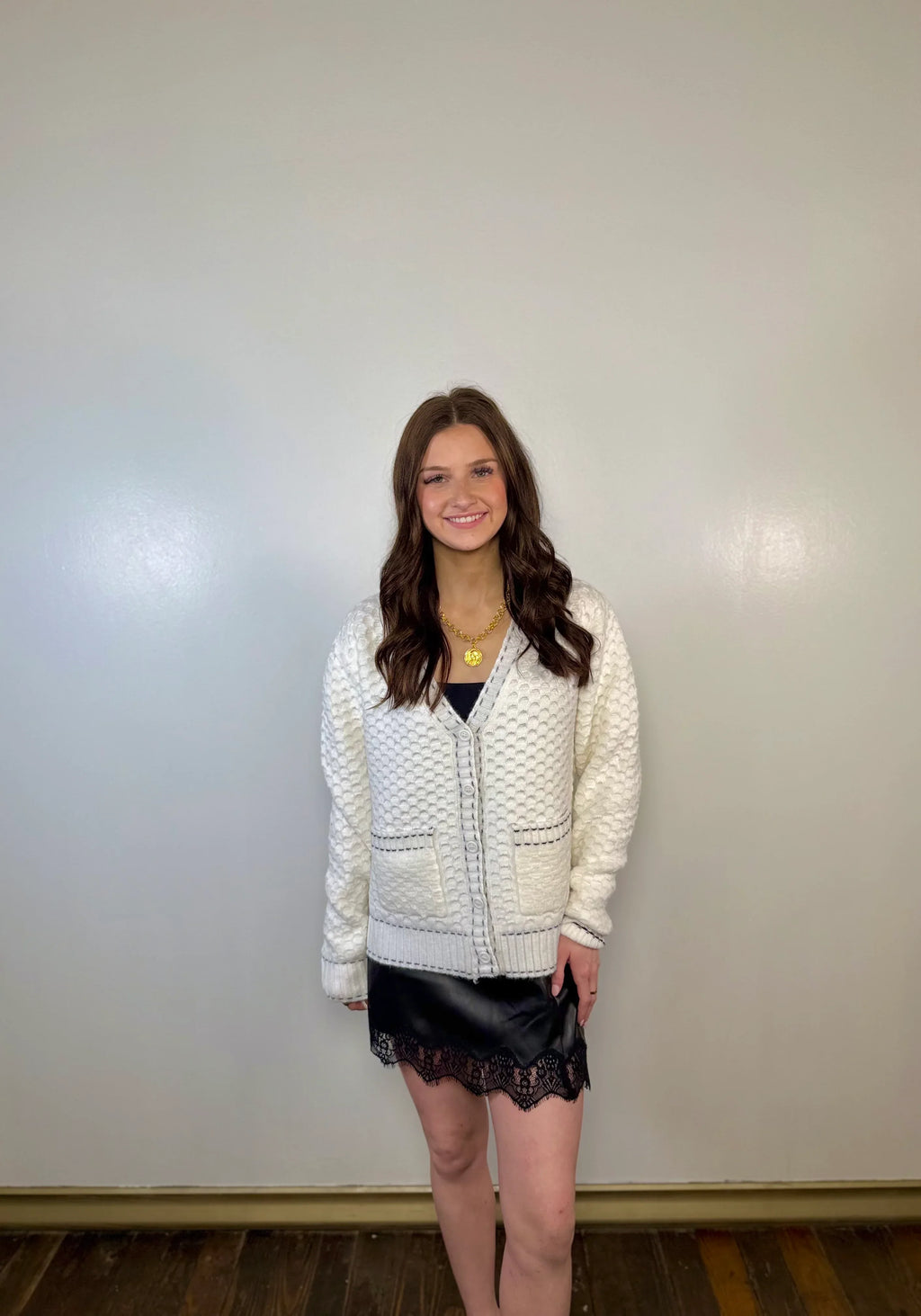 Cozy Grove Contrast Cardigan