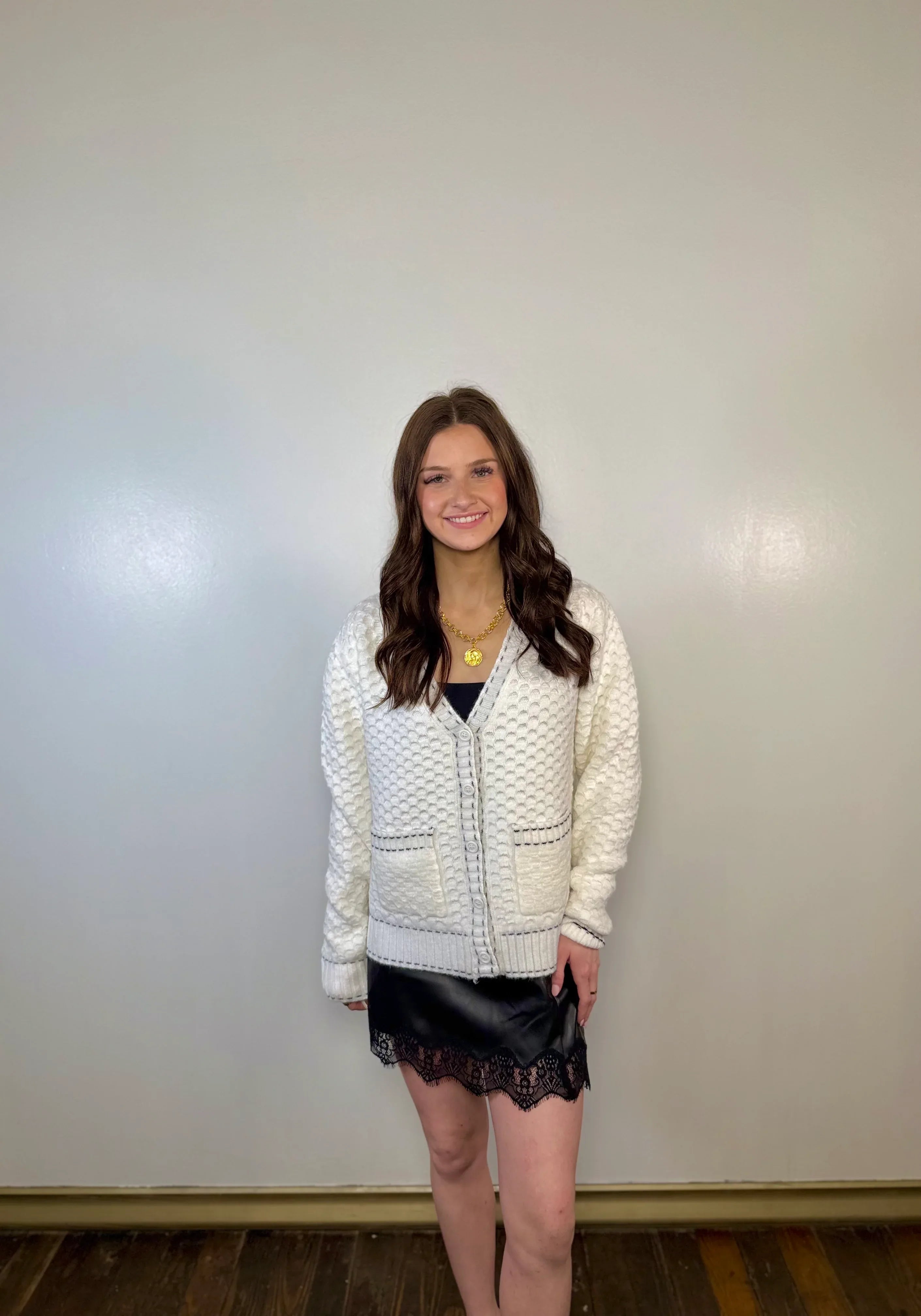Cozy Grove Contrast Cardigan
