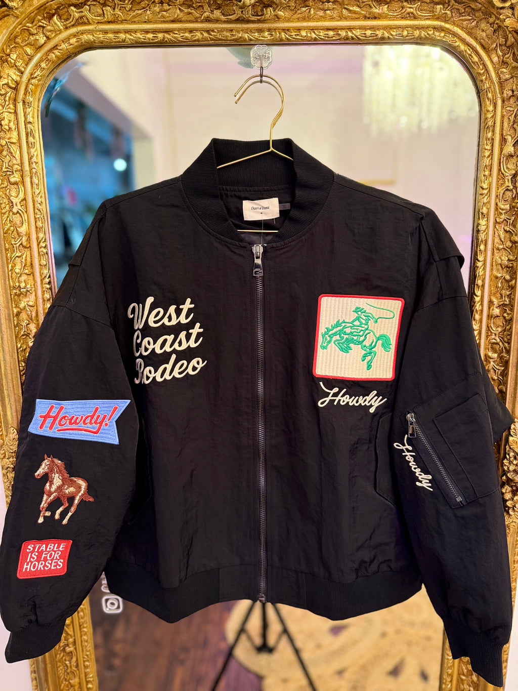 West Coast Rodeo Bomber Jacket | PLUS SIZE AVAILABLE