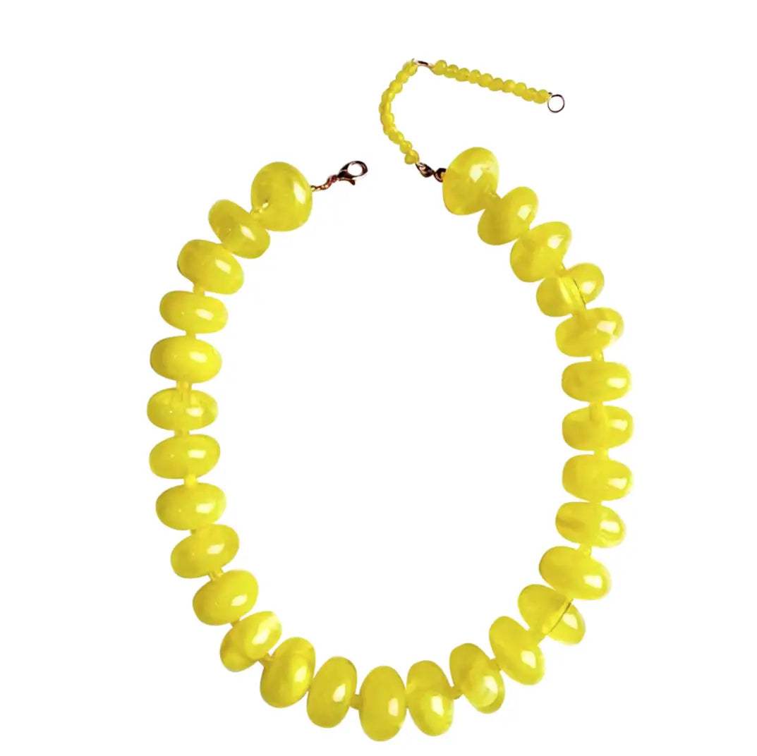 Chunky Statement Beaded Necklace