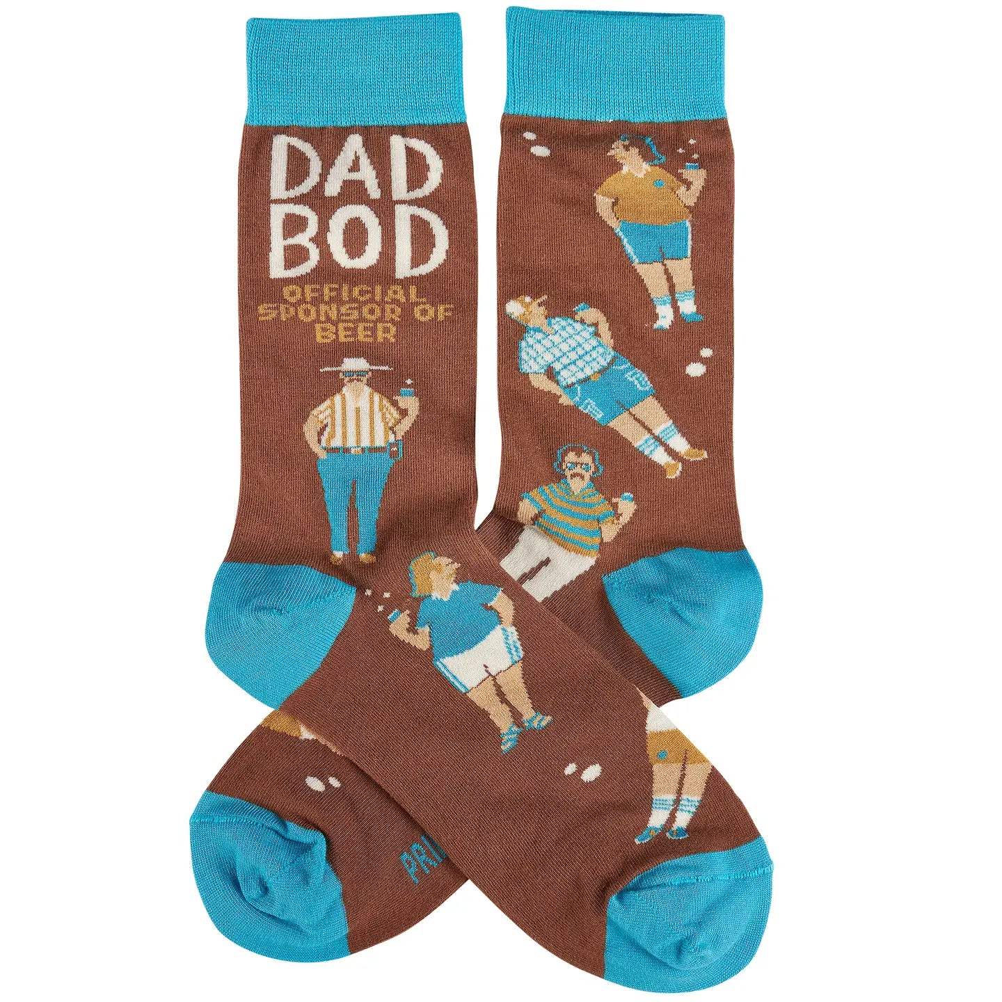 Classic Woven Crew Socks - Dad