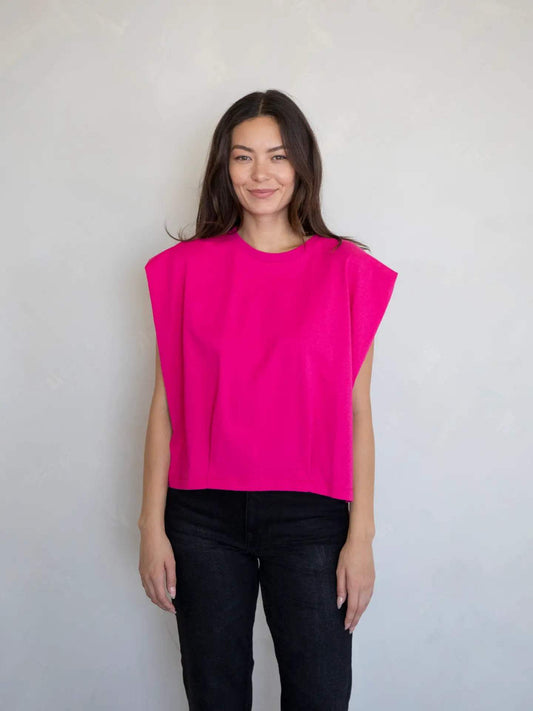 Tate Lightweight Cotton Tank Top