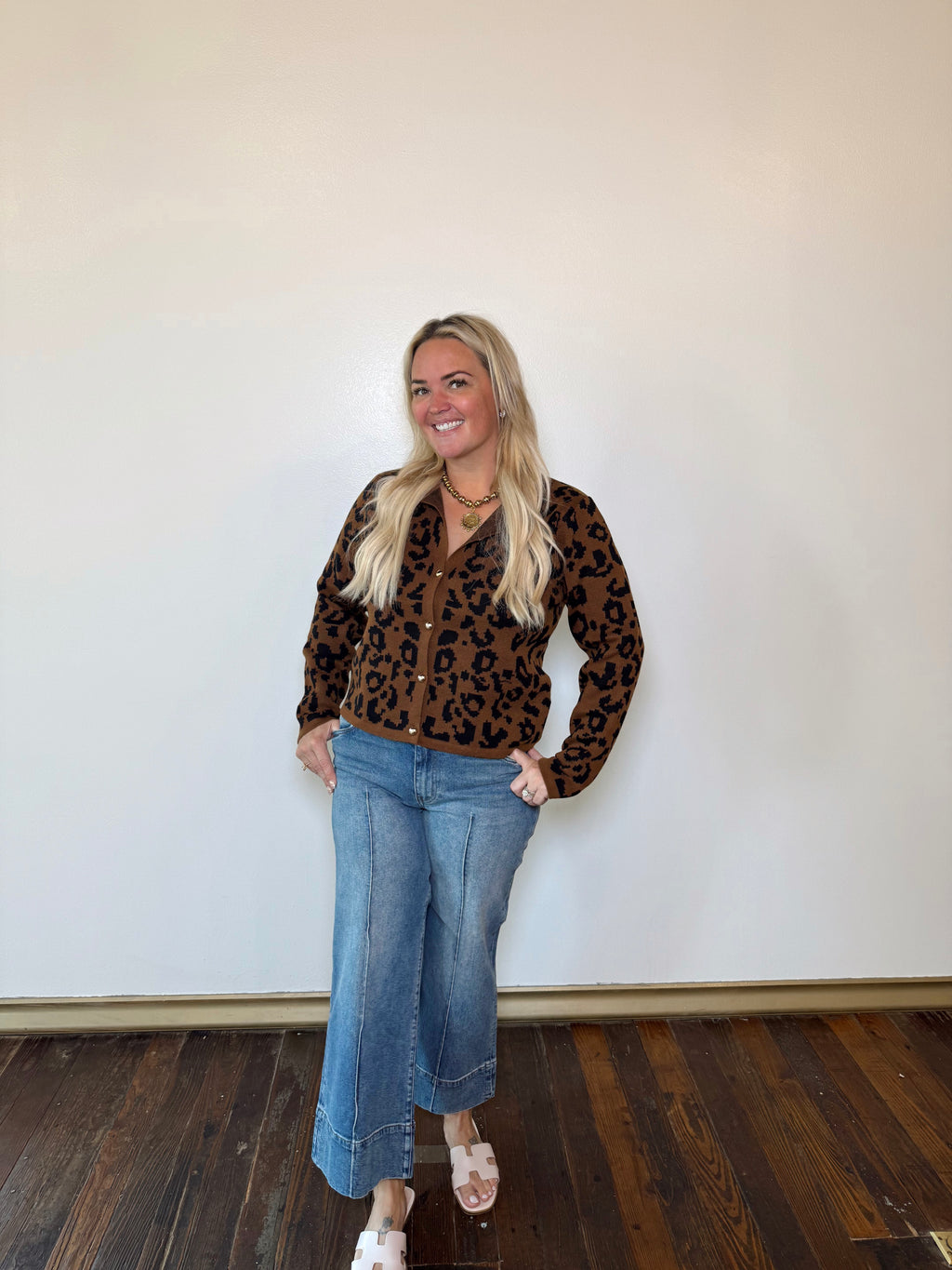 Lume Leopard Cardigan