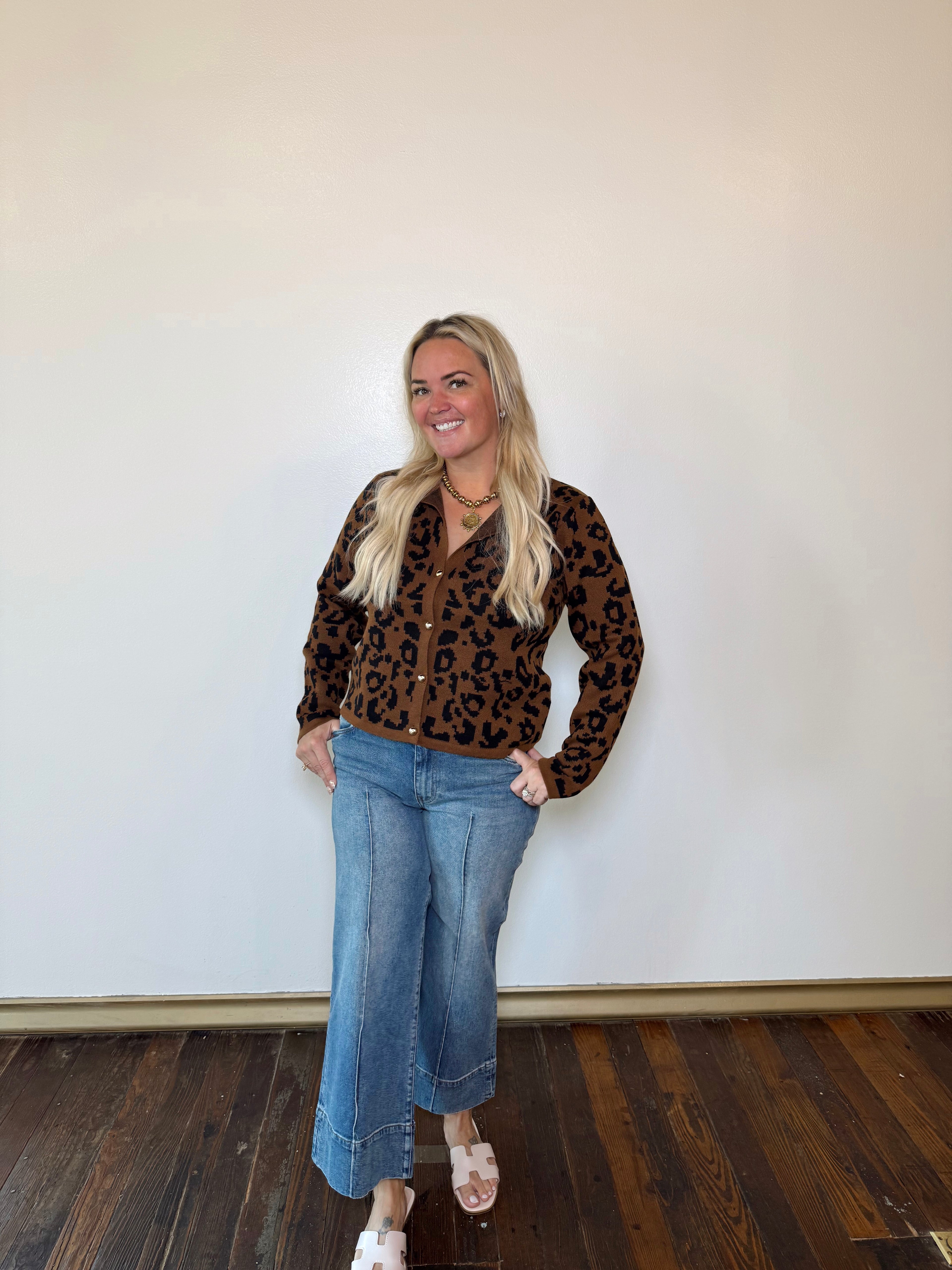 Lume Leopard Cardigan