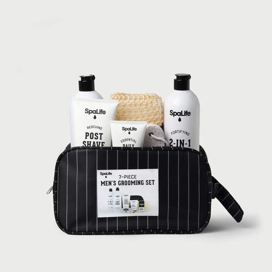 All Natural Men's 7-Piece Grooming Set