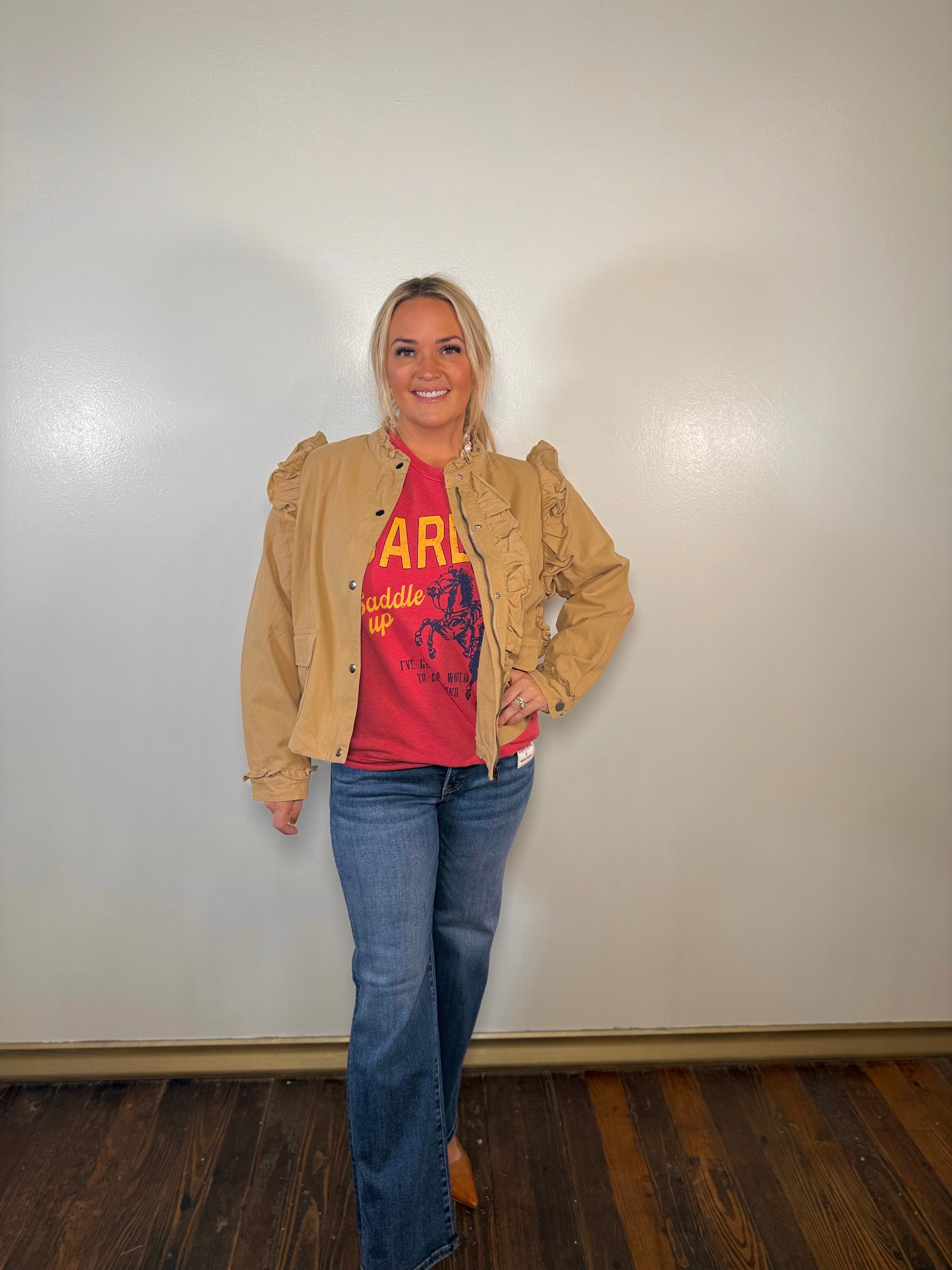 Clementine Ruffle Jacket