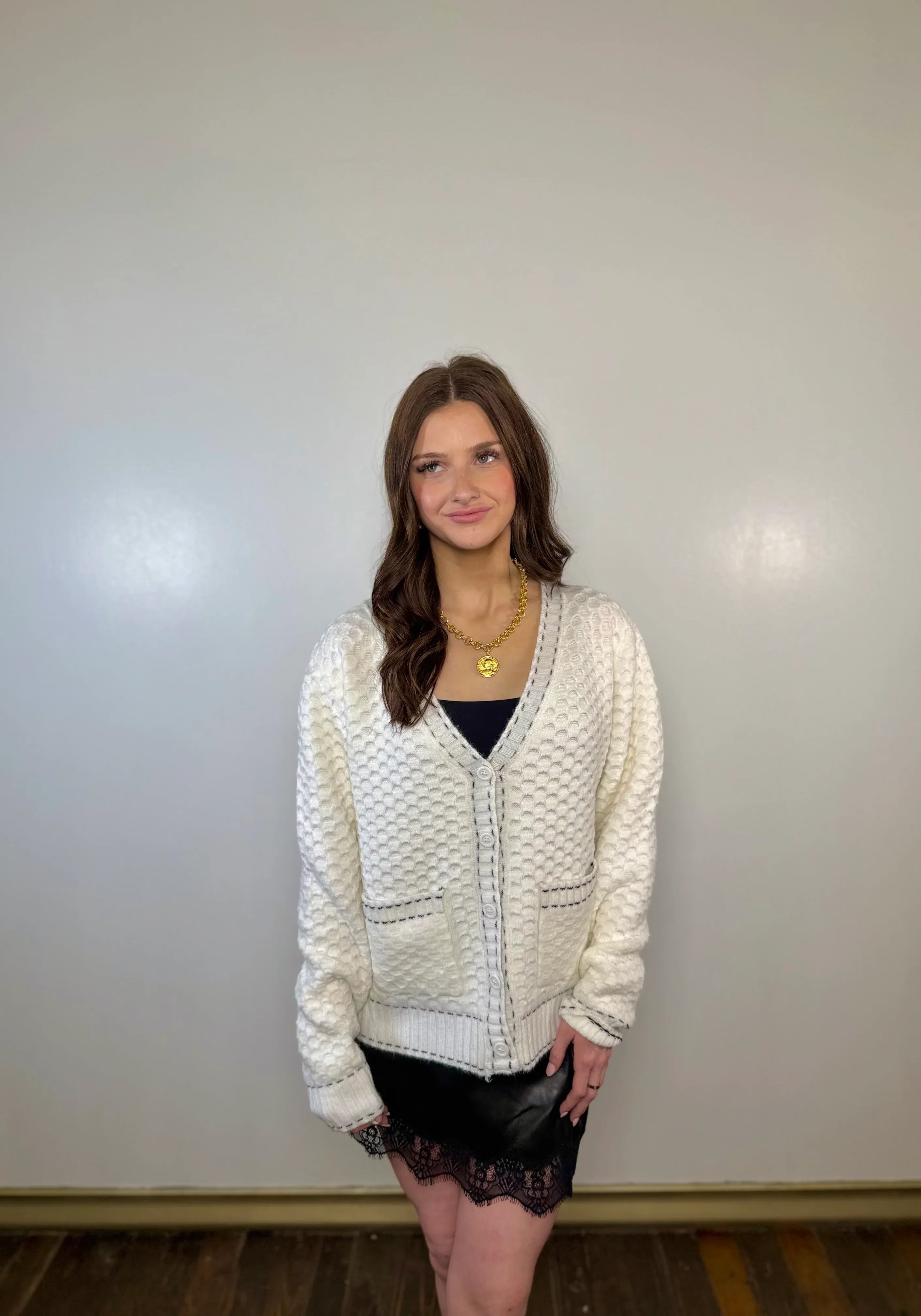 Cozy Grove Contrast Cardigan