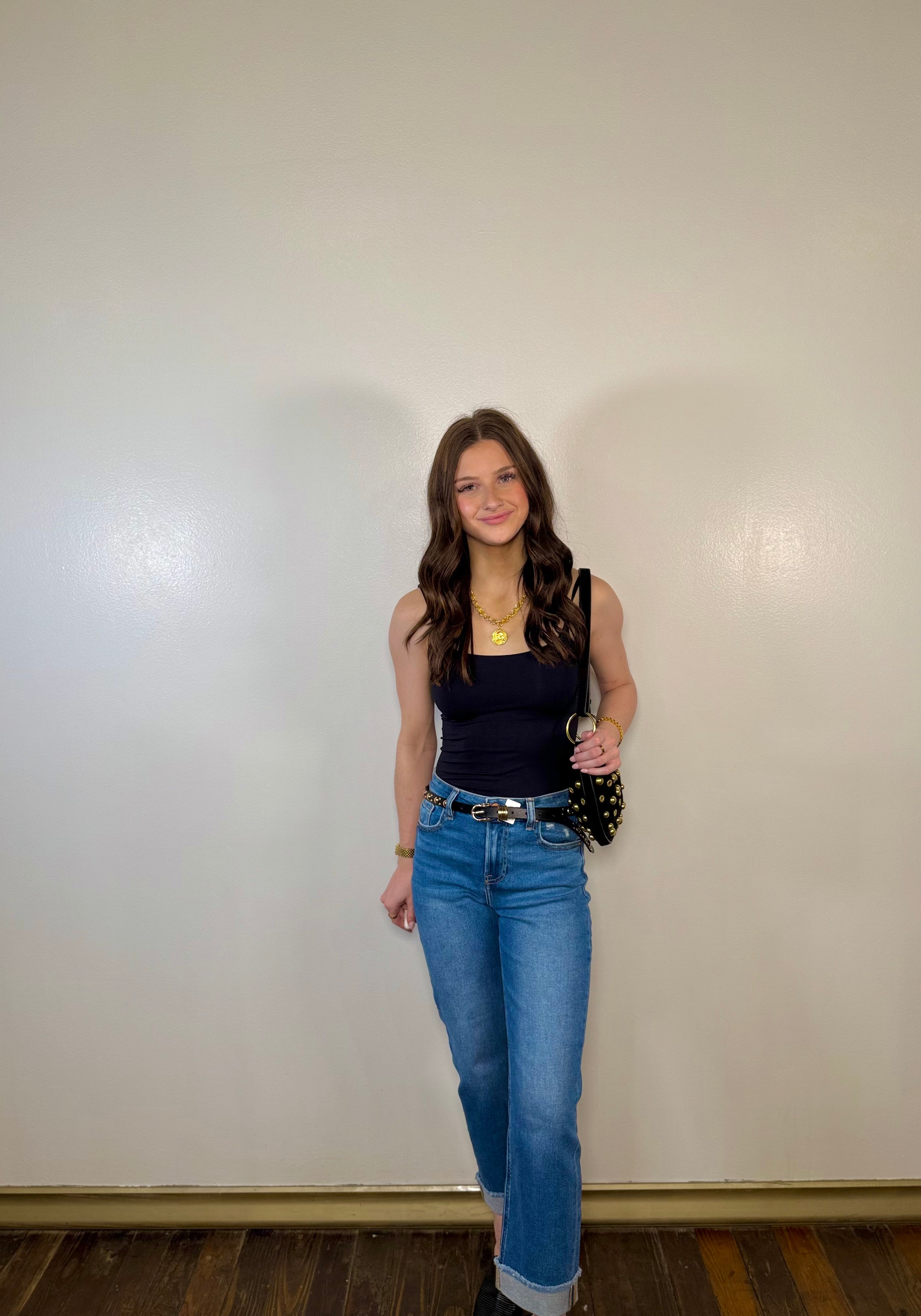 High Rise Boyfriend Fit Ankle Jeans | Risen Jeans | PLUS SIZE AVAILABLE