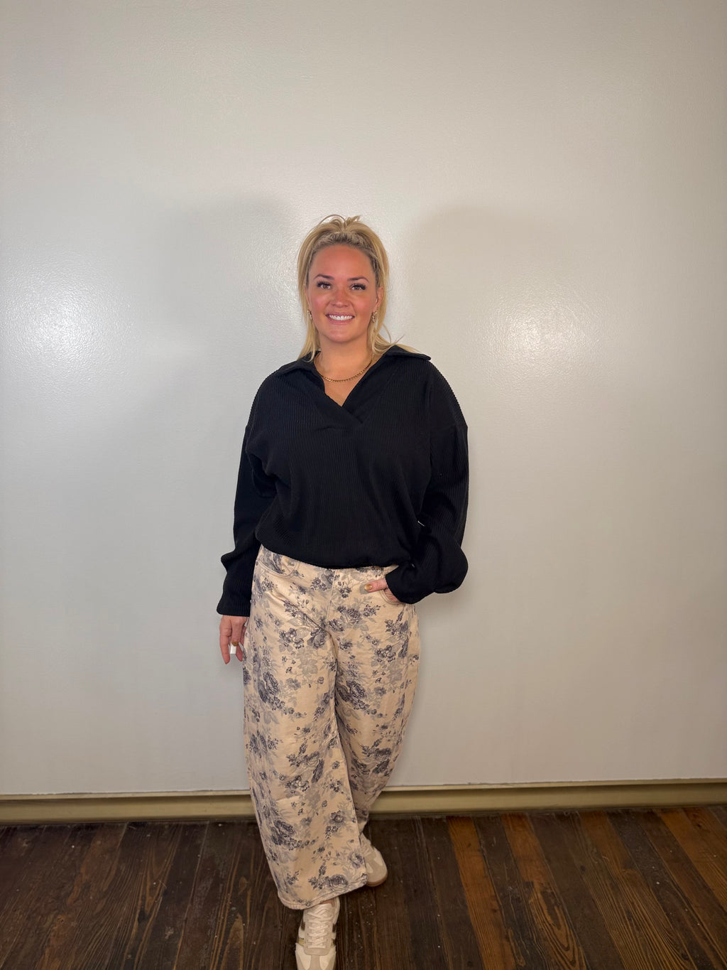 Georgina Ribbed Pullover