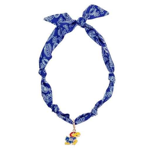 College Logo Bandana Scarf Necklace