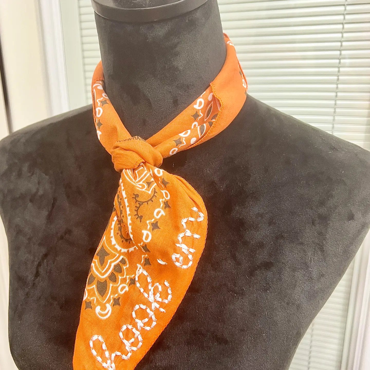 Everyday Embroidered Bandana