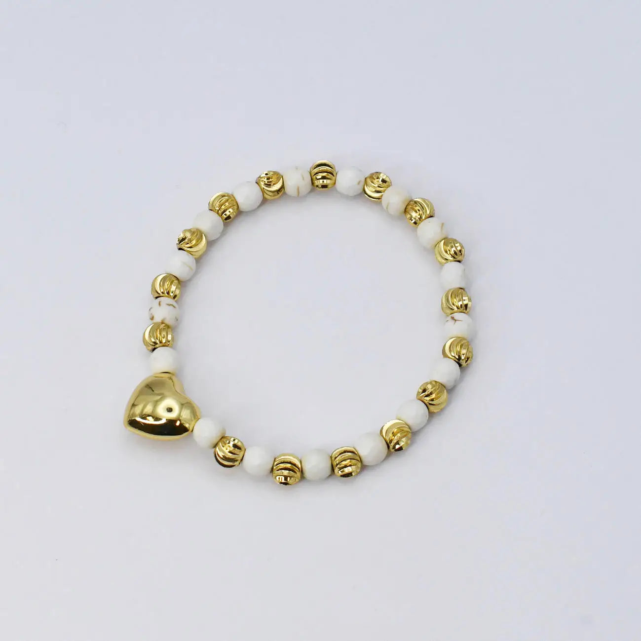Moonlit Mosaic Beaded Bracelet