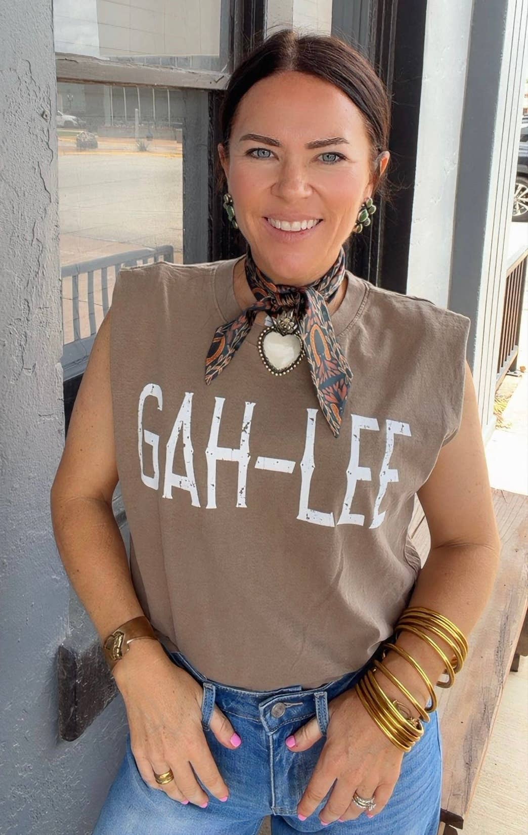 Tess's Gah-Lee Boxy Tank