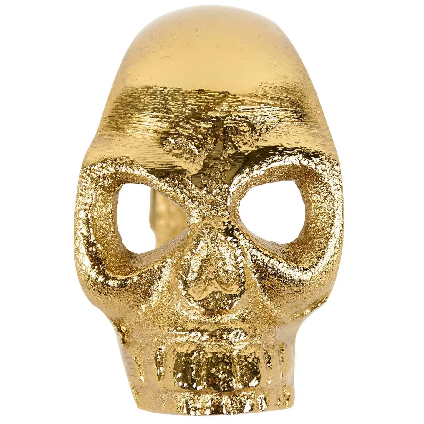 Gold Skull Napkin Rings