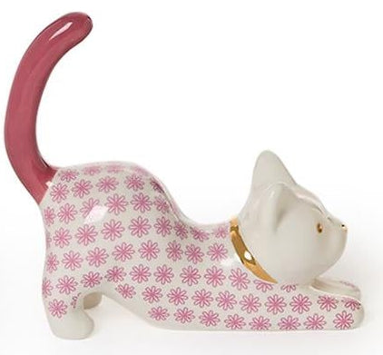 Purrfection Ceramic Ring Holder