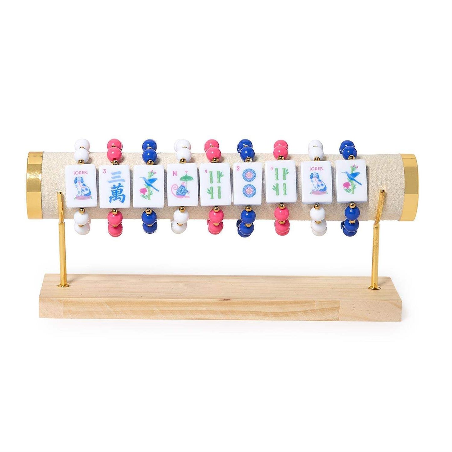 Mahjong Tile Charm Bracelet
