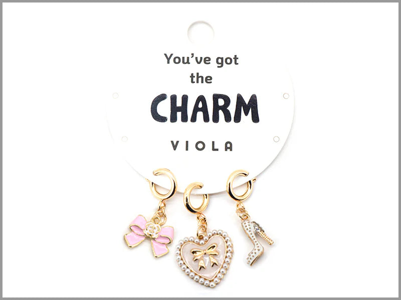 Sophia shoe charms
