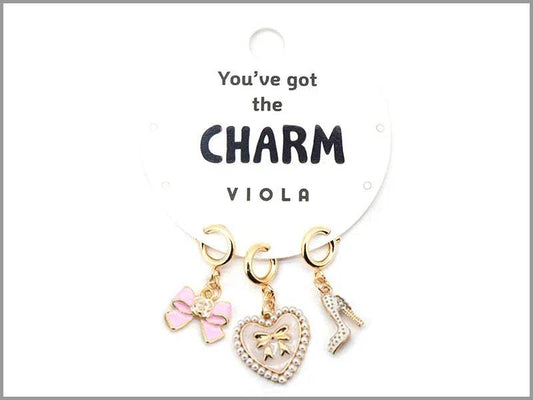 Sophia shoe charms
